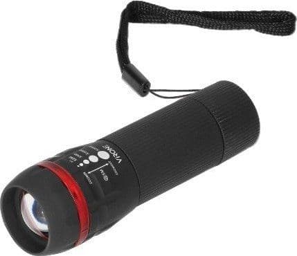 Flashlight Virone LED flashlight Virone 1W with zoom, 60lm, 3xAAA