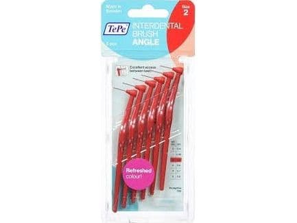 TePe interdentale børster vinkel 6 stk 0,5 mm