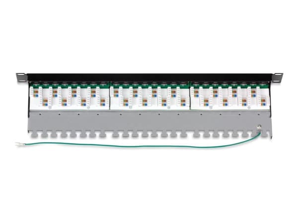 TRENDnet TC-P24C6AS - Patch-panel - CAT 6a - RJ-45 X 24 - 1U