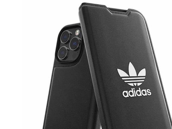 Adidas OR Booklet Case BASIC till iPhone 14 Pro (6,1"), svart/vit 50182