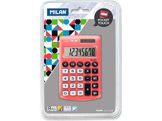 Milan Pocket Touch -laskin 150908RBL punainen