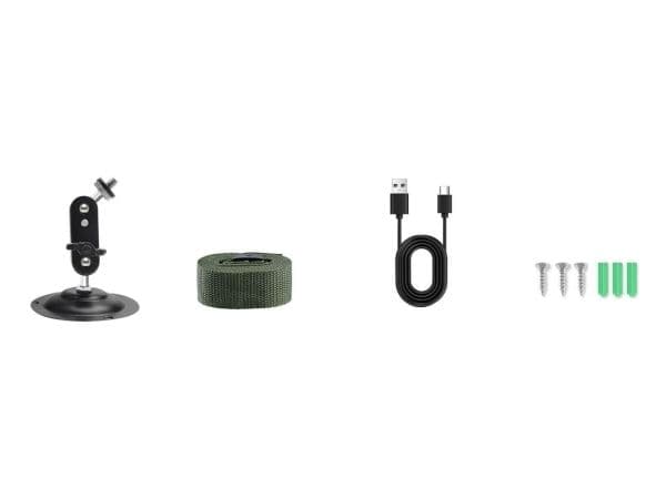 Technaxx TX-326, IP-säkerhetskamera, Inomhus & utomhus, Kabel, Vägg, Svart, Grå, Låda