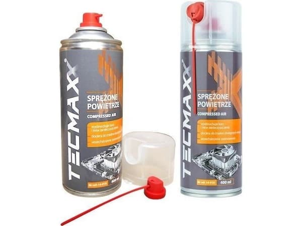 TECMAXX TRYKKLUFT 400ml + STRÅ
