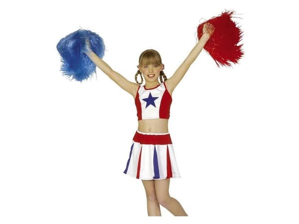 Rød pom pom