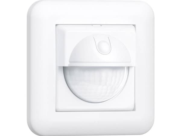 Steinel 055790 väggmonterad rörelsesensor, infälld, 180°, relä, vit, IP20