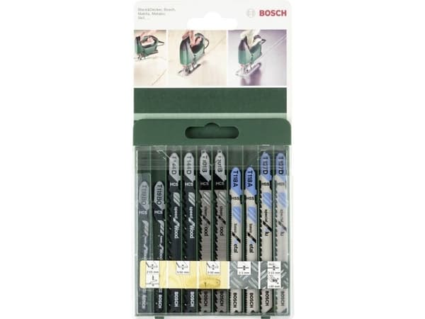 Bosch stikksagblad sett 10 deler