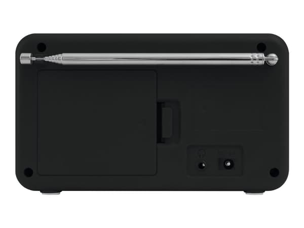 TechniSat Viola 2 - Bärbar DAB-radio - svart, vit
