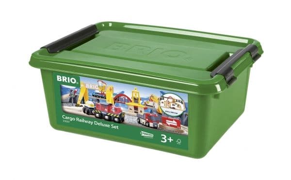 BRIO 33097 Junarata muovilaatikossa (50 osaa)