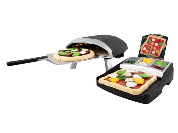 Ooni pizzaugn & toppingstation