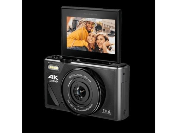EasyPix V64 Flip svart digitalkamera