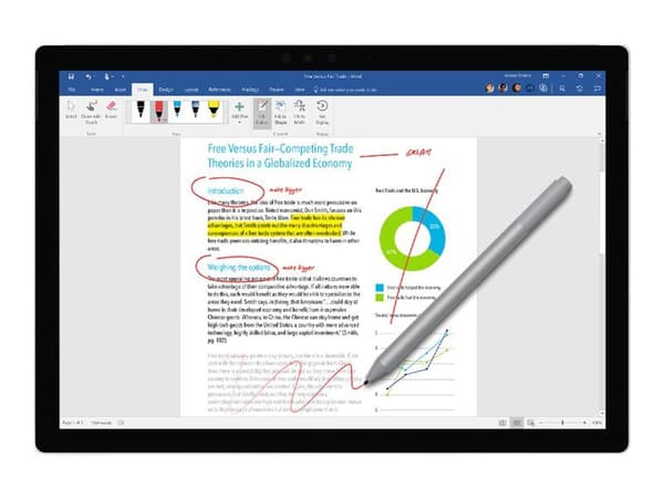 Microsoft Surface Pen - Aktiv stift - 2 knapper - Bluetooth 4.0 - platina - for Surface Book 2