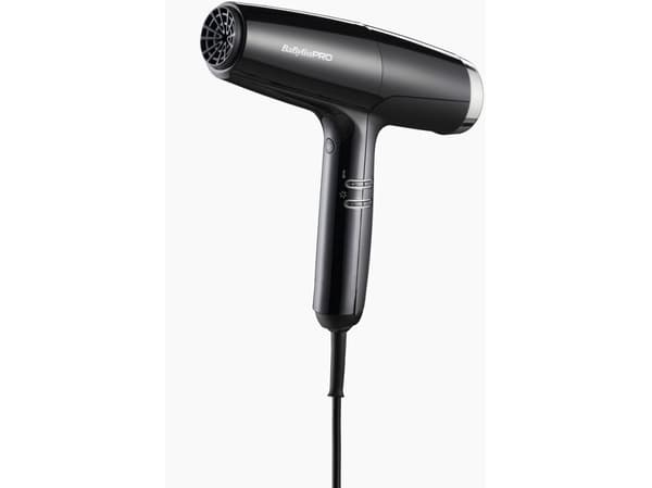 BaBylissPRO Falco BAB8550E Silver hårføner