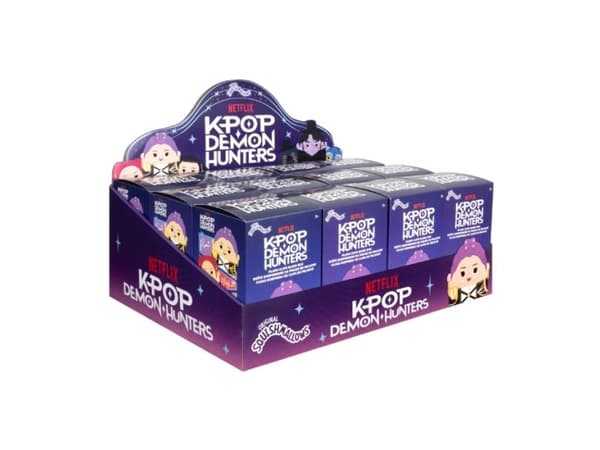 SQUISHMALLOWS KPOP DEMON HUNTERS CLIP-ON PLUSH ASS - assorted