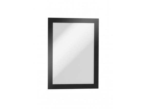 DURABLE DURAFRAME MAGNETIC - Dokumenttipidike - A5 - magnetisk - sort (pakke med 5)