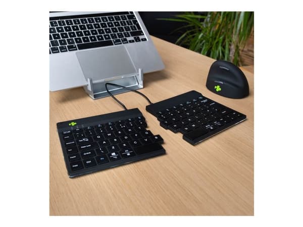 R-Go Tools Split Break, Bluetooth, QWERTY, Musta