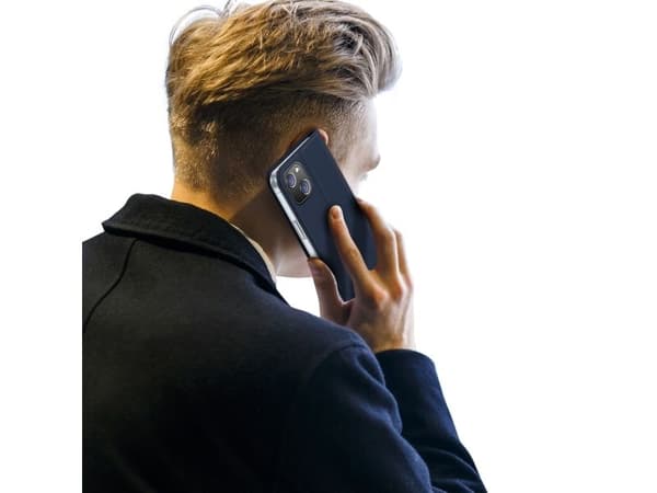 Dux Ducis Skin Pro plånboksfodral till iPhone 15 Plus - blå