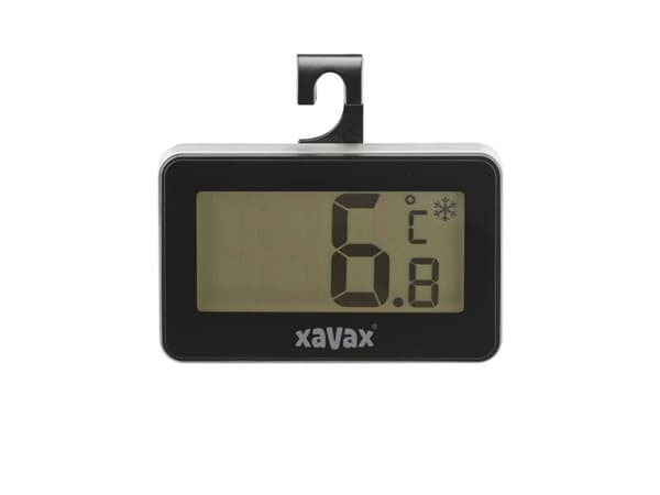 Xavax - Termometer - svart