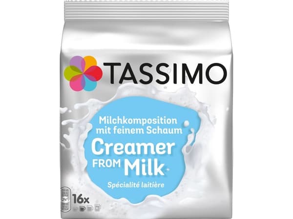 Tassimo-kapsler Fløde med mælk 16 stk.