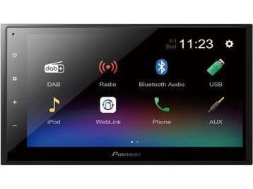 Pioneer DMH-A340DAB autoradio, jossa on Bluetooth / DAB+