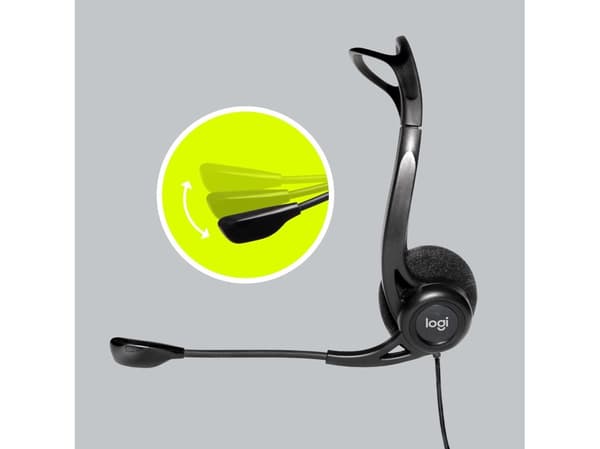 Logitech PC Headset 960 USB - Hodesett - on-ear - kablet