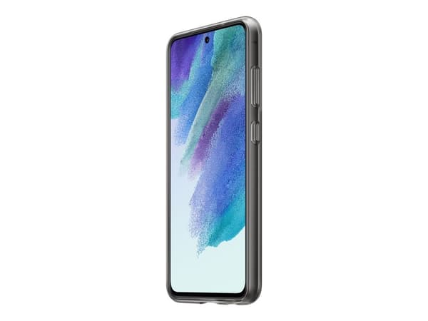 SAMSUNG S21 FE Clear Strap Cover Dark Grey