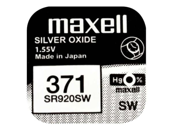 Maxell SR 920SW - Batteri 1 x SR920SW - Zn/Ag2O