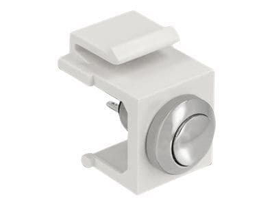 Delock - Modulinnlegg - hvit