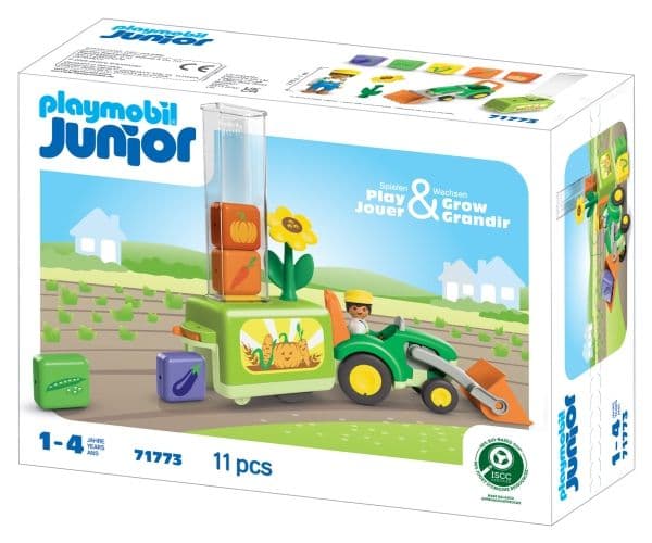 Playmobil Junior 71773, Traktor, 1 År, Multifärg, Plast