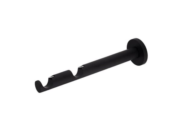 [OUTLET] - Domoletti Curtain Rod Bracket Double D19 M.Black