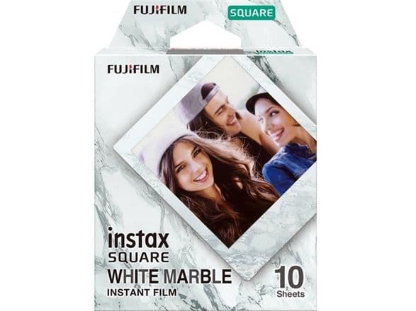 Fujifilm instax SQUARE Whitemarble, 10 styck