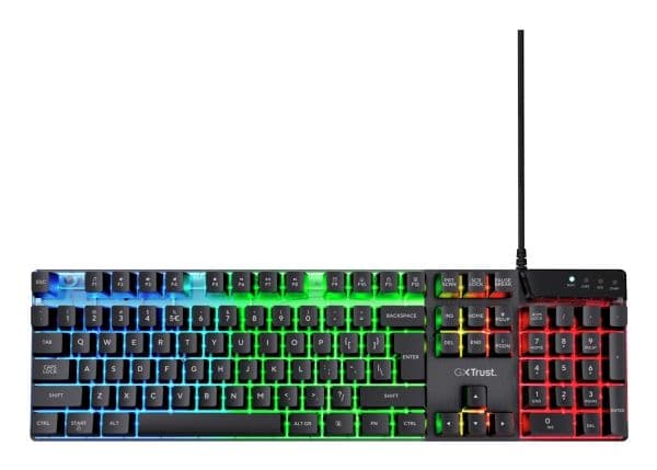 TRUST GXT 835 Azor podsvÃ­cenÃ¡ klÃ¡vesnice