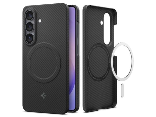 Spigen ACS11059, deksel, Samsung, Galaxy S26, 16 cm (6,3"), sort