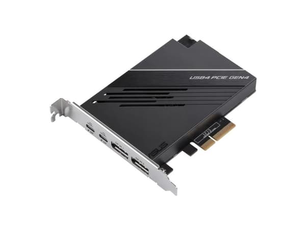 ASUS - USB-adapter - PCIe 4.0 x4 - USB-C x 2 + DisplayPort x 2