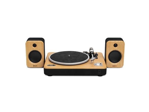 Marley Turntable With Speakers | Stir It Up Wireless 2+ | Bluetooth In/Out