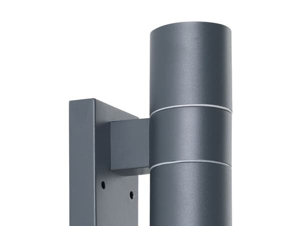EGLO RIGA 5 UDE veggsensor 2x3W IP44 antrasitt