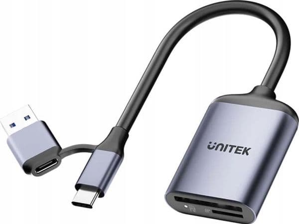 Unitek Reader Unitek SD4.0 /Micro SD4.0 minnekortleser, 2in1