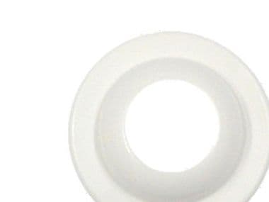 Bussning krage plast vit 3/8"