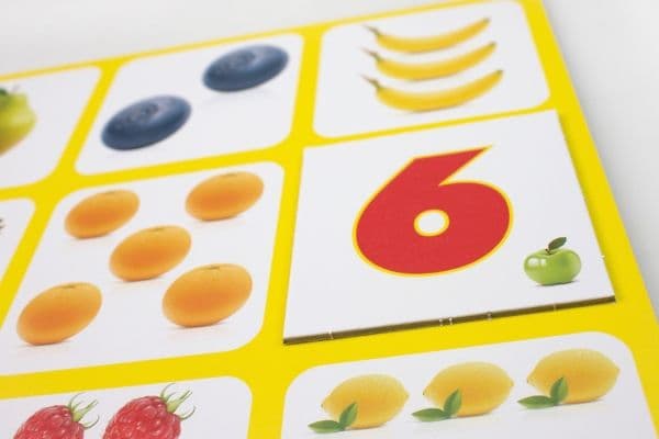 Tactic Frukter och tal Lotto