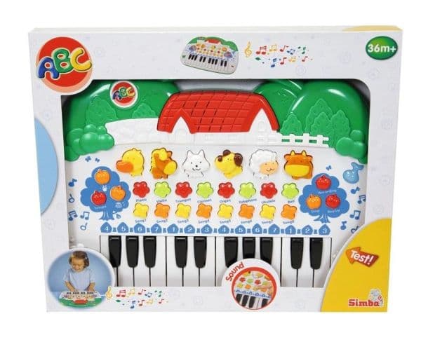 Simba ABC animal keyboard-instrument