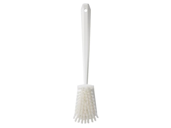 Håndbørste, Vikan, 41,5x7,1x7,5cm, hvid, polyester/PP/rustfrit stål