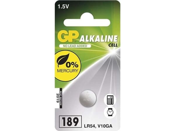 GP nappiparisto alkalinen 189 1.5V 1 kpl