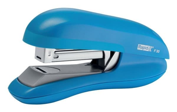 Stiftemaskin Rapid F30 30 ark Lyseblå