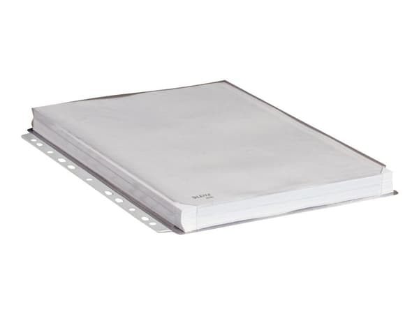 Katalogfickor Leitz A4 med prägling 170my - (10 st.)