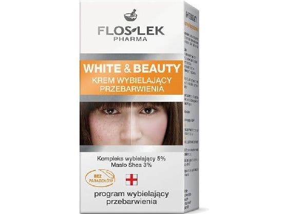 FLOSLEK White and Beauty Cream whitening hyperpigmentation 50 ml