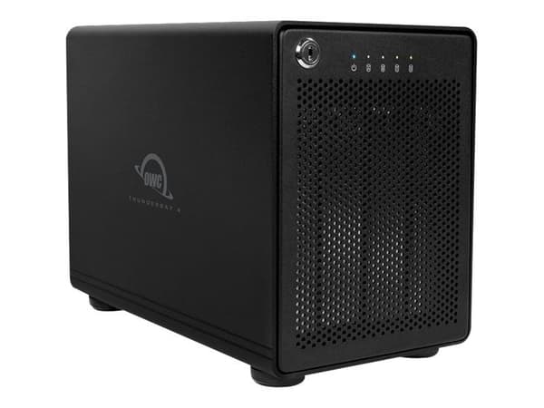 OWC ThunderBay 4 - Harddiskarray - 4 brønner (SATA-600) - Thunderbolt 3 (ekstern)