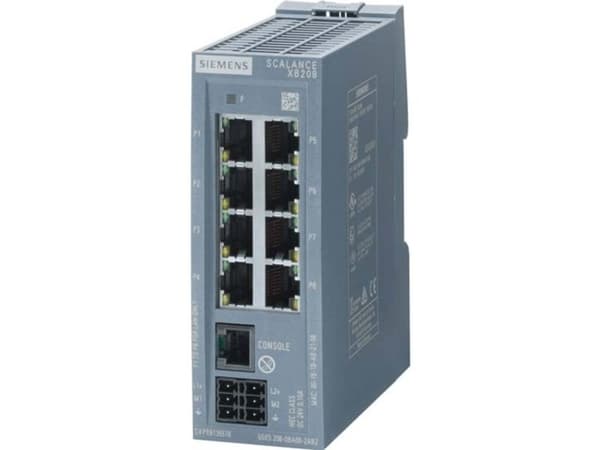 Siemens 6GK5208-0BA00-2TB2, Håndtert