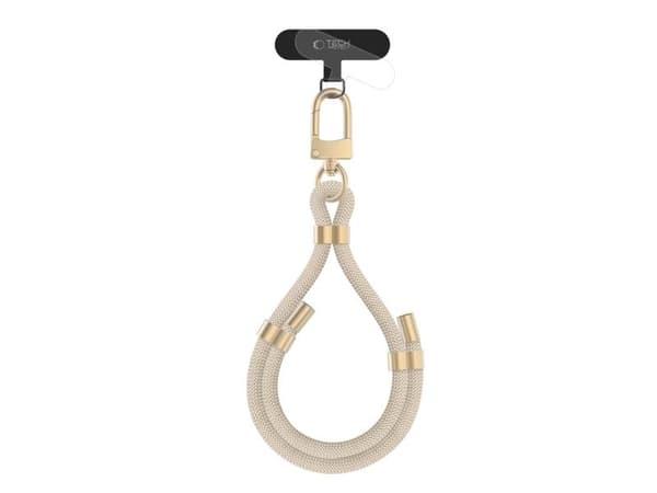 Tech-Protect C4S armband med rep för klocka beige/guld