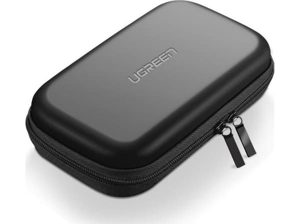 Veske for SSD-harddisk og GSM-tilbehør UGREEN (L) (sort)