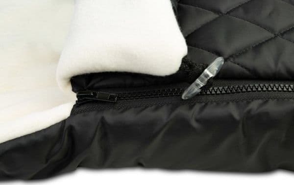 Sensillo SPIWOREK posel (polar black) til barnevogn