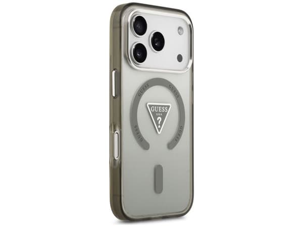 Guess IML Gradient Triangle Logo MagSafe Case for iPhone 17 Pro Max - Green